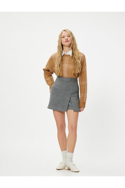 Knitwear Sweater Soft Textured Long Sleeve Crew Neck