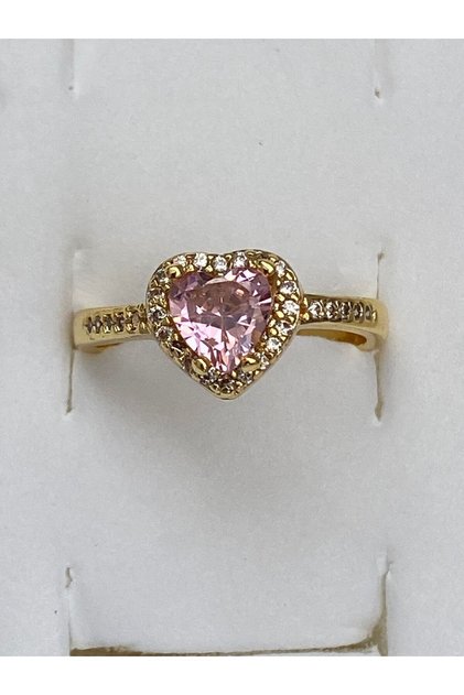 Adjustable Trend Sparkling Stone Heart Ring / Women's Ring