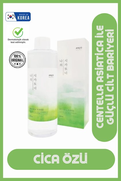Cica Extract Supporting Barrier Repair Balancing and Purifying Korean Tonic 500ml Ikore