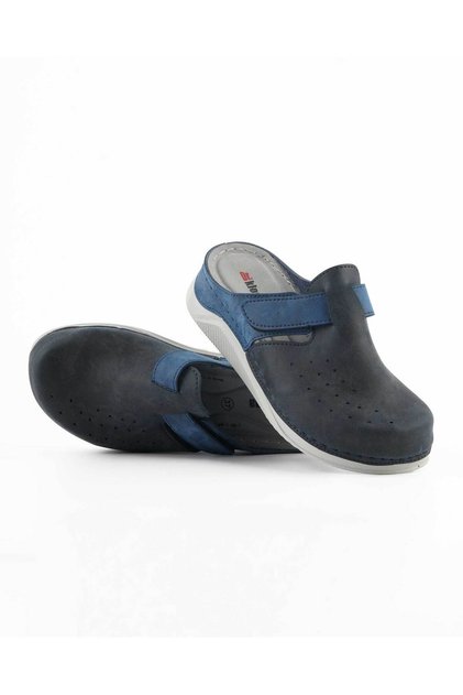 Women's Sabo - Navy Blue - Blue - Comfort Supported Structure Stylish Design Soft Sole Suitable for Daily Use
