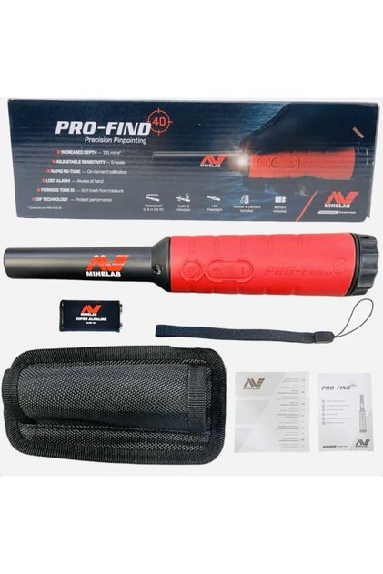 Pro Find 40 AYRIMLI Pointer + Su Geçirmez + Minelab Teknolojisi