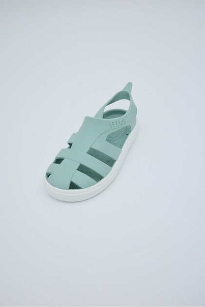 Bioty-F Pastelgreen/White Kids Sandals