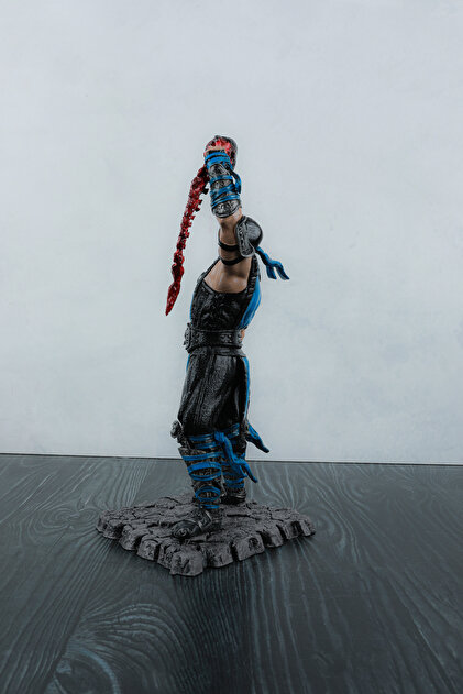 PWUL WORKS Mortal Kombat Sub-Zero Figür 30 cm - 3D Baskı - El