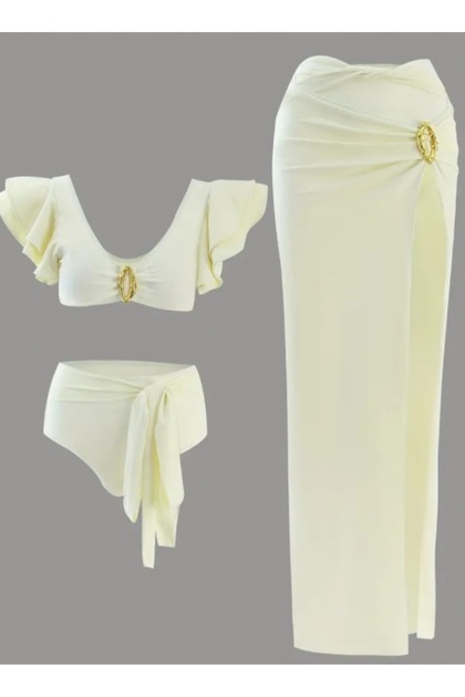 Miami Beach Bikini-Pareo Takımı