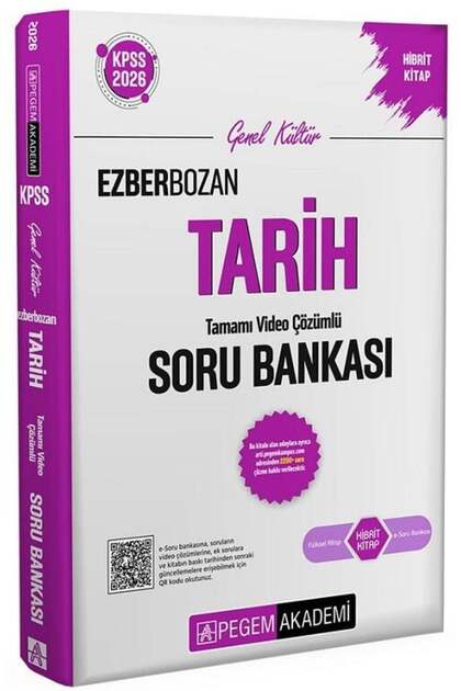Pegem Akademi Yayıncılık Pegem 2026 KPSS Tarih Ezberbozan Soru