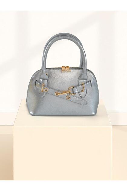 Monica Double Handle Women's Hand, Crossbody and Shoulder Bag with Special Lock System