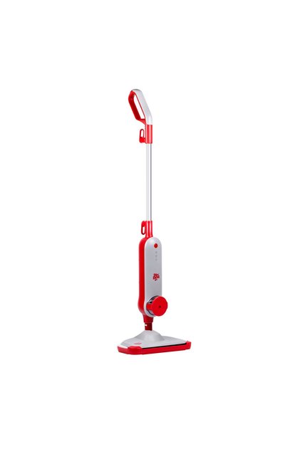 Dirt Devil DD7002 Парочистител, 1300 W, 330 мл, 3 аксесоара, 3 нива на пара, бяло-червен