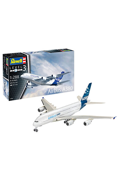 Zvezda 1/144 Airbus A350-1000 Plastik Uçak Maket Kiti, Demonte