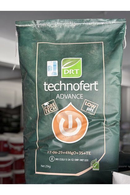 Technofert 17.06.25 NPK Gübre 25 KG