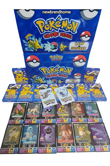 Emrah Gültekin Pokemon Nostalji Serisi (5 MİNİ KUTU 30 ADET KART