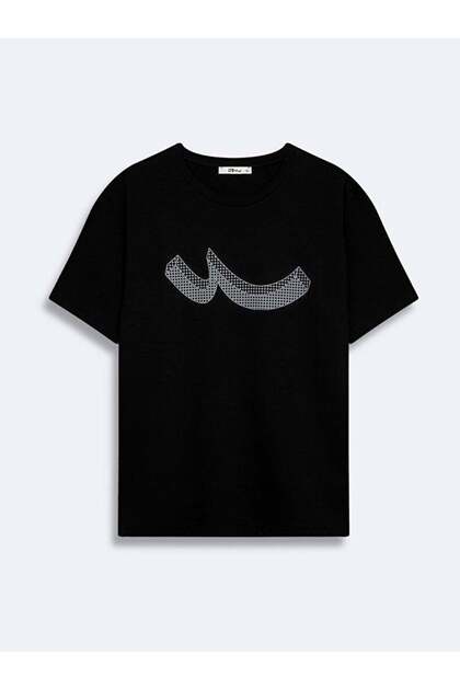 Ladasa Erkek Sıfır Yaka Kısa Kol T-Shirt 1225841836089
