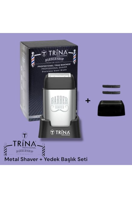 03 Saç Sakal Tıraş Makinası Shaver + Yedek Başlık Dahil Set