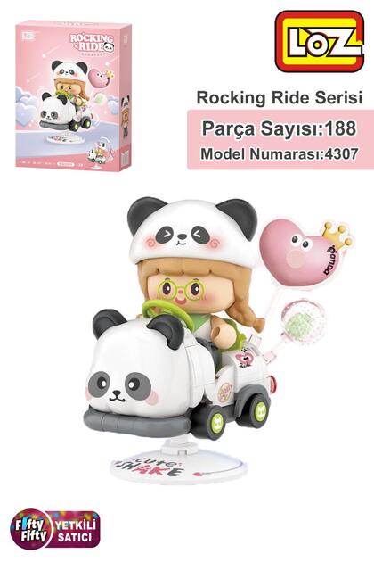 Vagonlife Loz Creative Serisi Sallanan Siyah Beyaz Panda Modeli