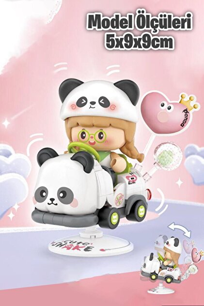 しいりんさん専用　21シリーズ　セット Genel Markalar Loz Creative Serisi Sallanan Siyah Beyaz Panda