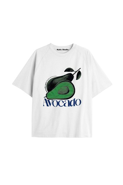 Y2K Vintage Pickles Printed White T-Shirt Kod 200