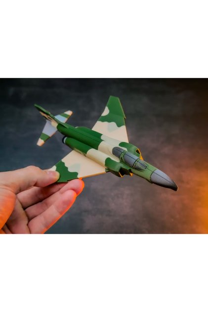 f-4 uçak Kit Kart Yapboz