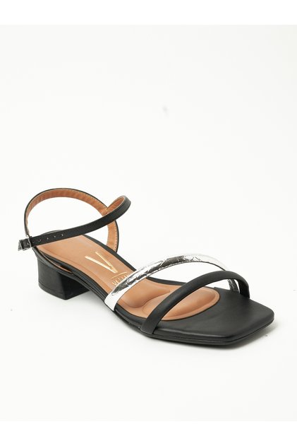 Vizzano Ladies Sandals With Back Strap Black | Made In Brazil