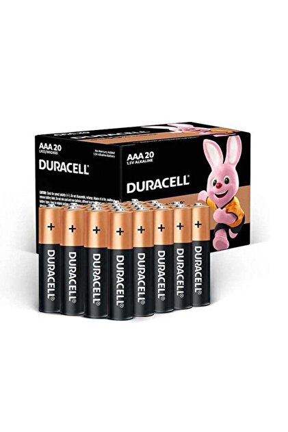 - AAA 1.5V Alkaline LR03 Battery / MN2400 Batteries Long Lasting Power - Pack of 20-10 Years Shelf Life