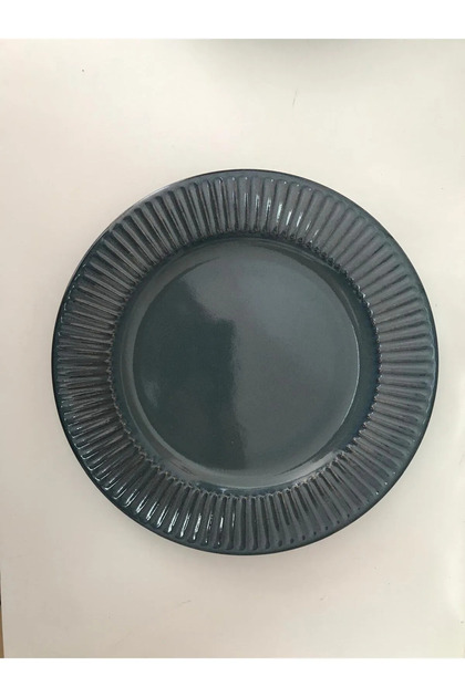 Dentro Ceramic Cake Plate 21 cm Navy Blue