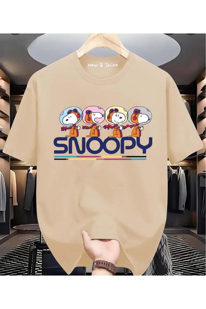 Snoopy Printed Oversize T-Shirt