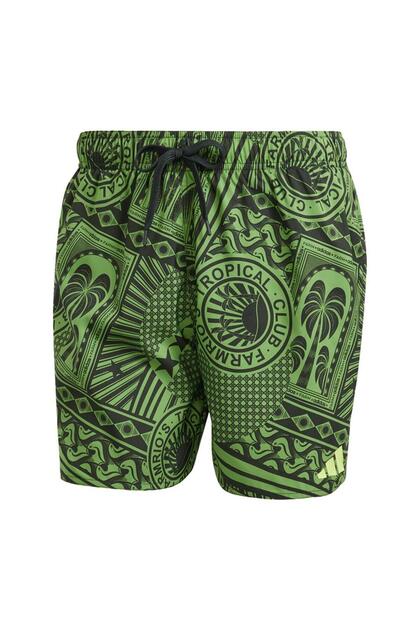 adidas Erkek Yeşil Deniz Şortu FARM SWIMSHORT JG3598 - Fiyatı