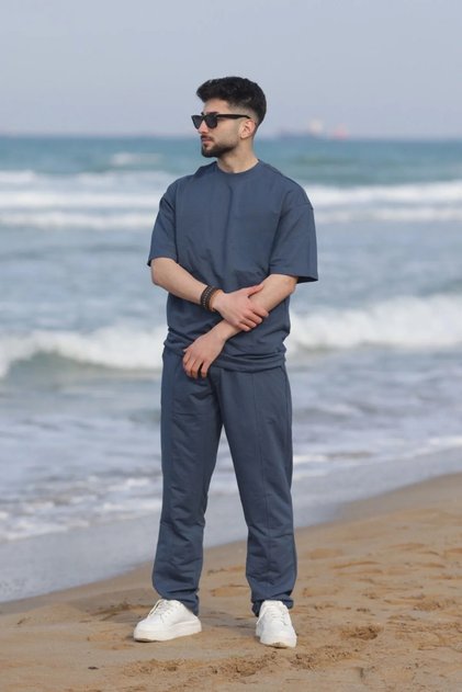 Men's Summer Oversize Unprinted Suit