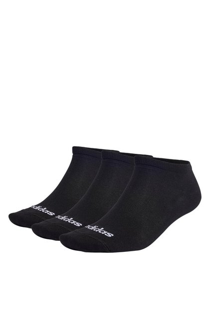 Pack of 3 - Thin Linear Low Cut Socks