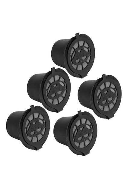 Set 5x Capsule Cafea Reincarcabile, Compatibile Nespresso