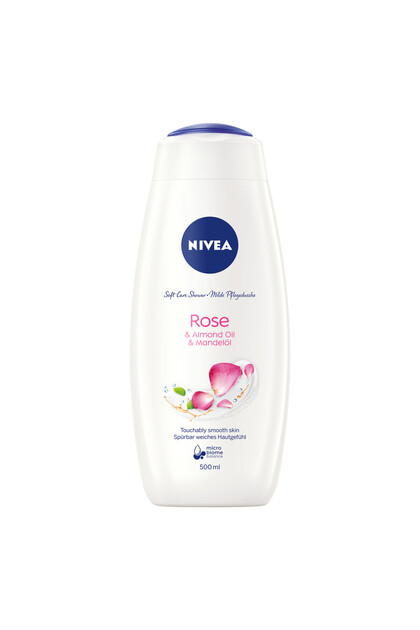 Gel de dus Nivea Bathcare Care&Roses, 500 мл
