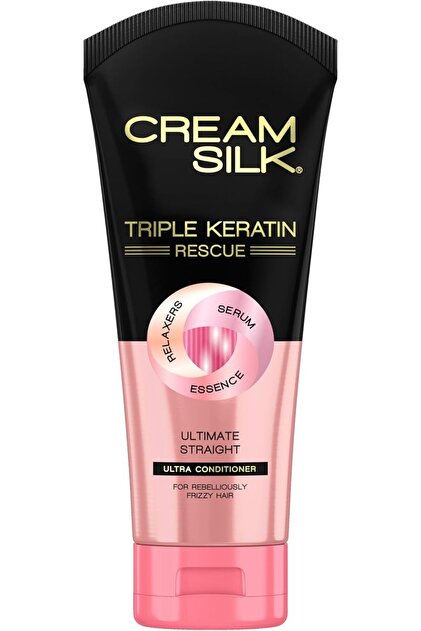 Triple Keratin Rescue Conditioner 170ml – Ultimate Straight, Smooth & Frizz-Free Hair