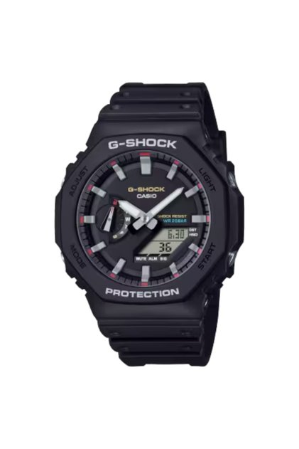 Men's Analog-Digital Black Dial Watch - GA-2100RL-1ADR