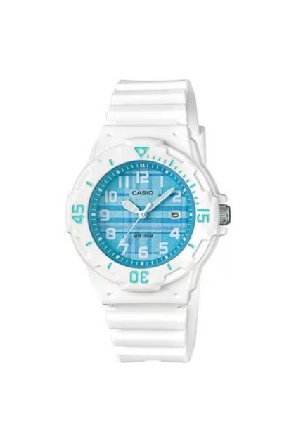 CASIO Women's Analog Blue Dial Watch - LRW-200H-2C