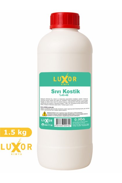 Kimya %45-48 Sıvı Kostik 1.5 Kg