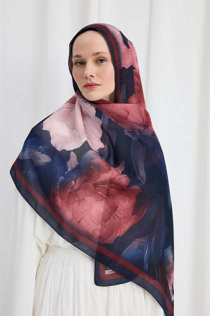 Lotus Soft Collection - Navy Blue Claret Red