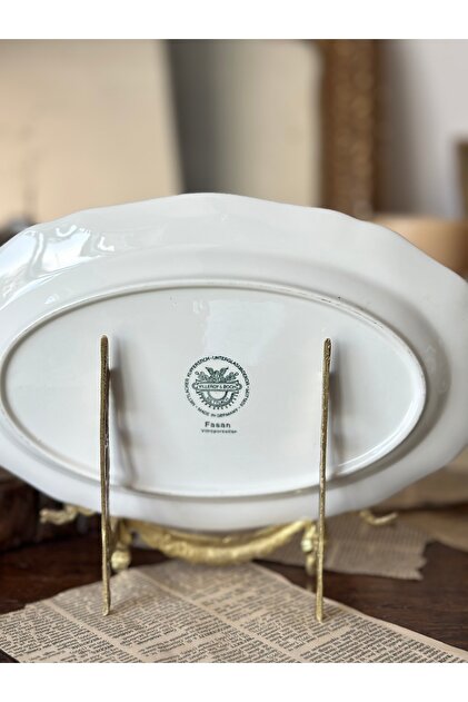 Villeroy & Boch Villeroy Boch Fasan Koyu Yeşil Haki Antika