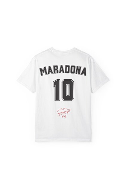Etoile Studio Maradona - Imzalı Özel Tasarım Oversize Tişört