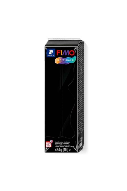 Pastă de modelat FIMO Professional 454g Neagră Profesională