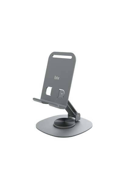 TS01 Katlanabilir 360° Çok Açılı Yükseklik Ayarlı Metal Masaüstü Tablet iPad Tutucu Telefon Standı