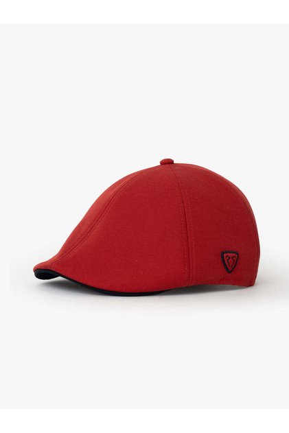 Kadın Erkek Kırmızı Casket Şapka Timeless Collection Basic