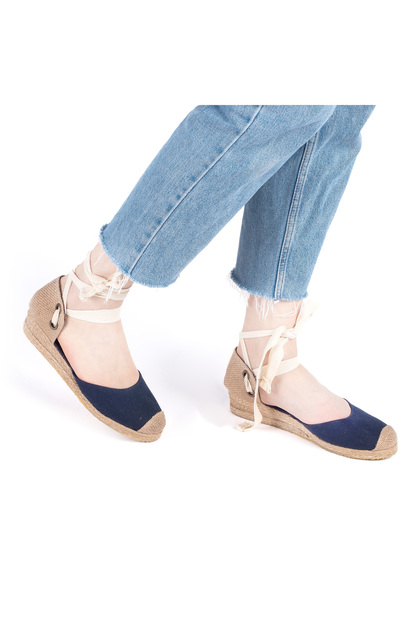 Real Handmade Straw Jute Ankle Tied Drawstring Daily Women's Espadrille Handmade