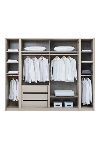 Enza Home Cante 6 Kapaklı Gardırop - Bej - Fiyatı, Yorumları