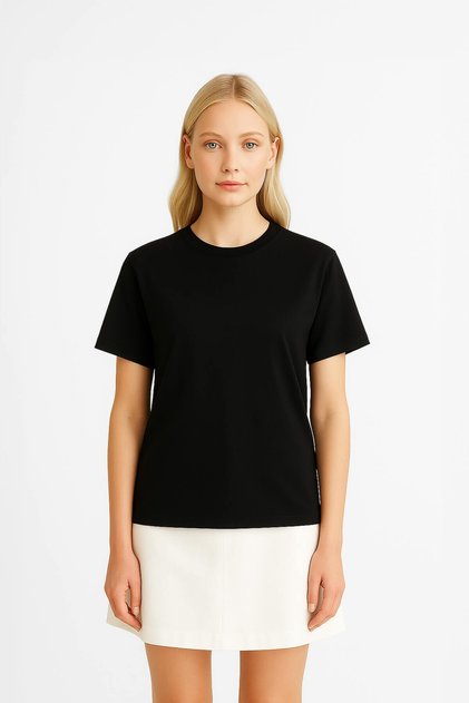 Women's 100% Cotton Basic T-Shirt