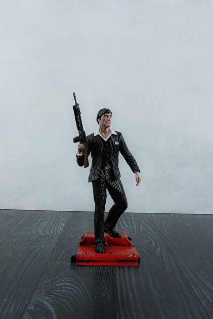 PWUL WORKS Scarface Tony Montana Figür 25 cm - Al Pacino Efsanevi