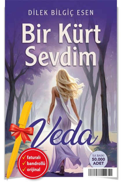 Alfa Kalem+Bir Kürt Sevdim-Veda (Dilek Bilgiç Esen)</DNTCTMS> Roman YENİ  Müptela Publishing House