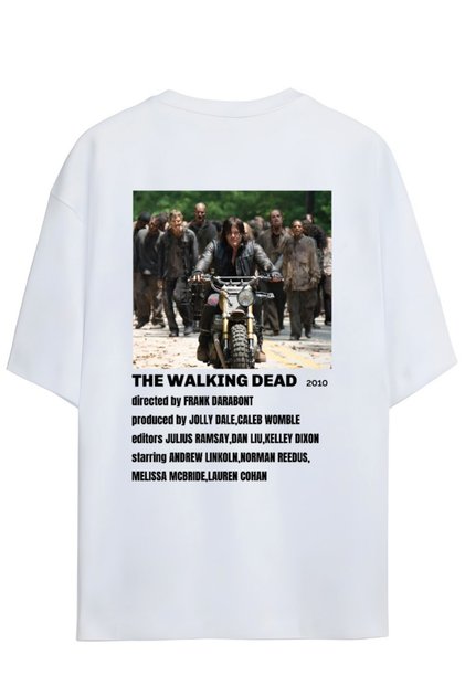 The Walking Dead Cover Unisex Oversize T-Shirt