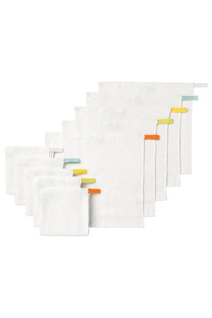 10 Pieces Baby Hand Towels 30X30 100% Cotton 000665543