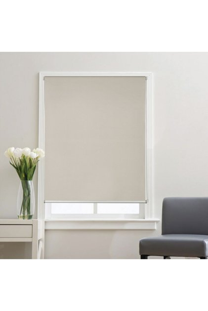 Modern and Elegant Design Plain Blackout Roller Blinds 150 x 240 cm