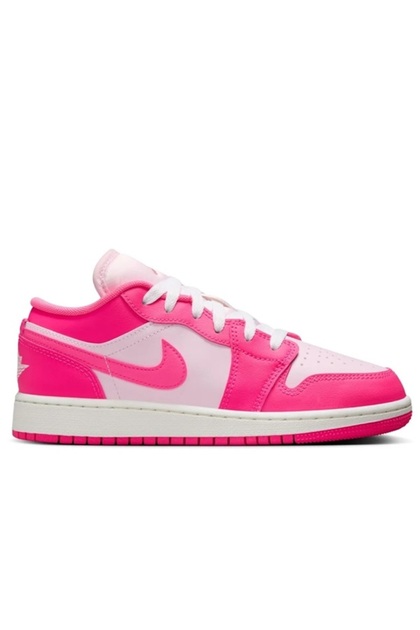 靴 Nike Air Jordan 1 Low Pink White Nike Air Jordan 1 Low 'Hyper Pink' Kadın Sneaker Ayakkabı - Fiyatı