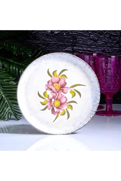 911 PASTA TABAK 20 CM MAT FLOWER