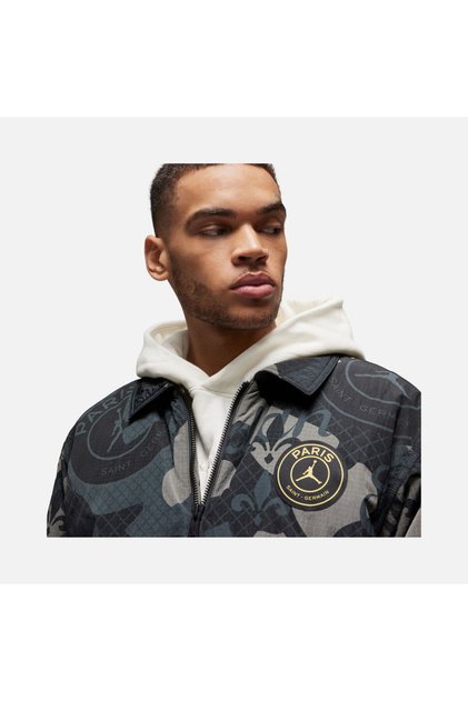 Nike Jordan Paris Saint-Germain Graphics Woven Bomber Full-Zip